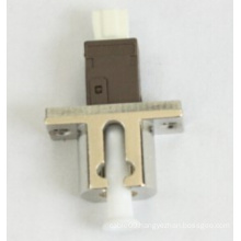 Mu-LC Simplex Metal Fiber Optical Adapter